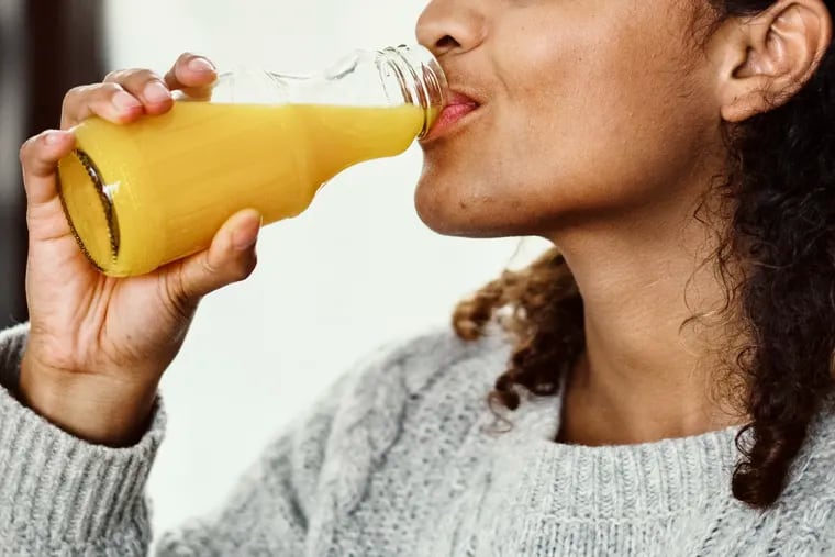 Orange juice is a good source of Vitamin D.