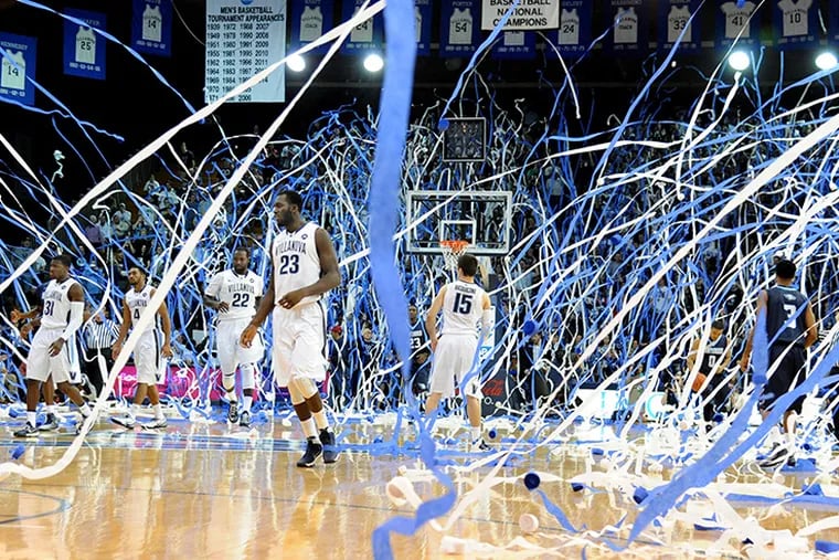 This was 2014, but why not streamers at the Palestra every year?