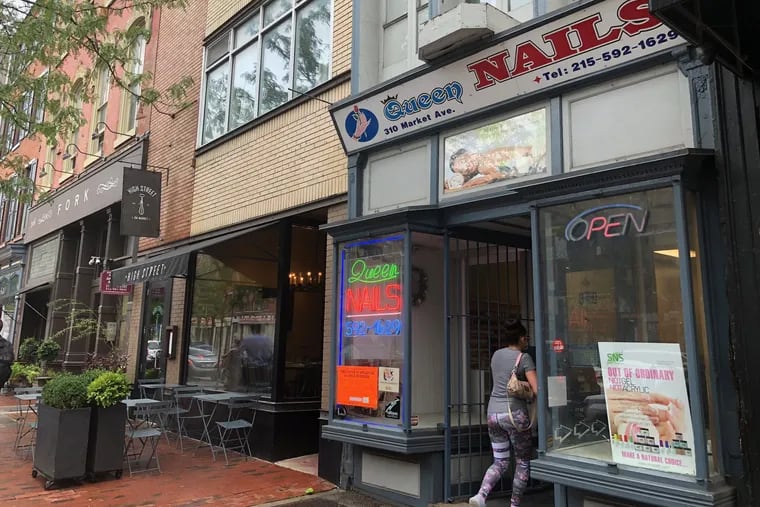 A Japanese bar-restaurant called Ikki is being planned for this nail salon at 310 Market St.