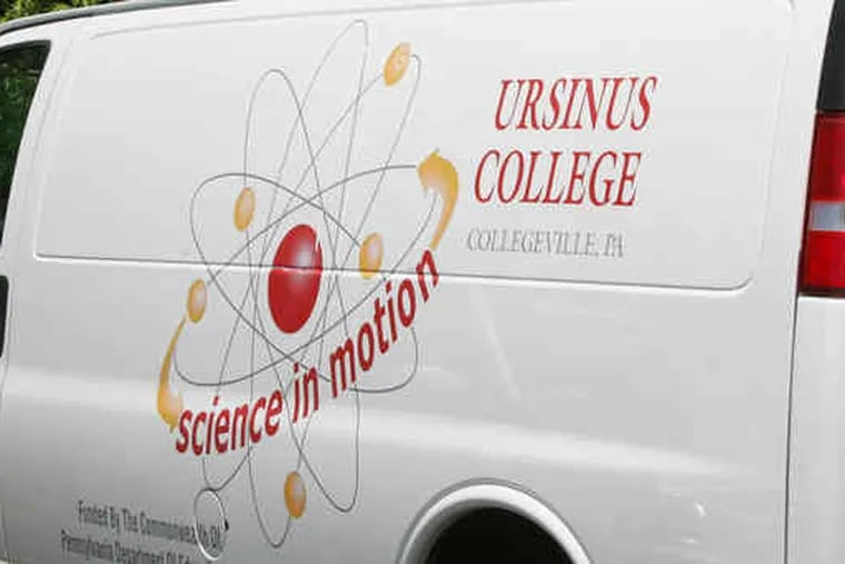 Through the Science in Motion program, vans loaded with state-of-the-art lab equipment visit schools across the region to offer hands-on lessons many districts could not otherwise afford.