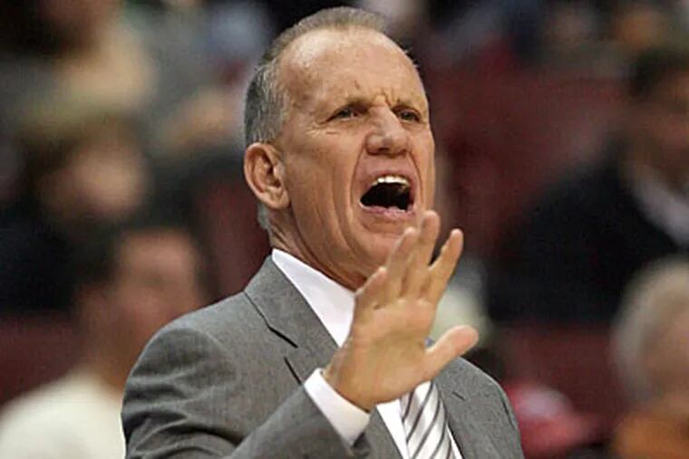 Doug Collins thinks this stretch of games for his team could decide their season. (Yong Kim/Staff Photographer)
