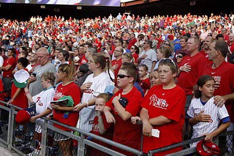 The Phillies still lead the majors in paid attendance, as they did in 2011. (Ron Cortes/Staff Photographer)