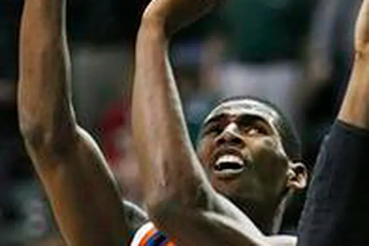 Stefon Jackson of UTEP, a Philadelphia native, delivered 28 points in a 79-76 road triumph over Marshall.