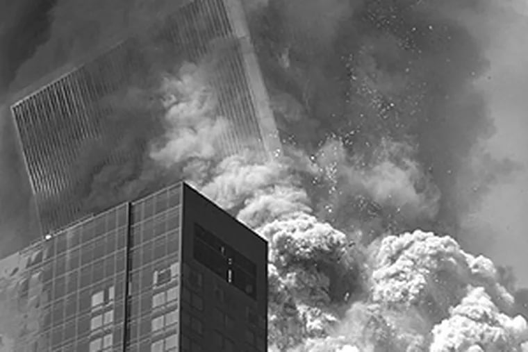 The south tower of the World Trade Center beginning to collapse on Sept. 11, 2001. The Philadelphia law firm Cozen O’Connor filed suit to recover insurance money paid as a result of the terrorist attacks.