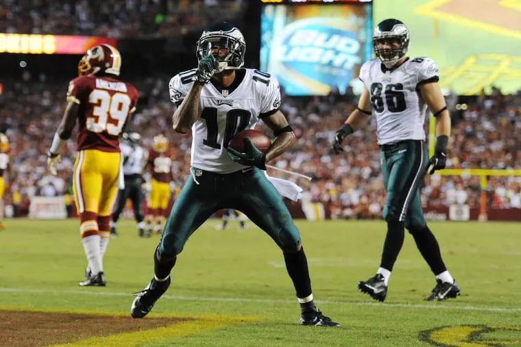 DeSean Jackson was released by the Eagles in March 2014 after the best season of his career while Chip Kelly was the coach.