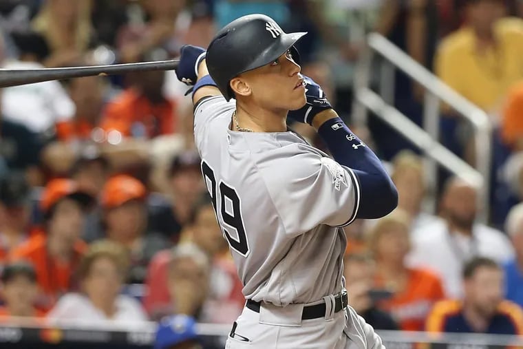 New York Yankees star slugger Aaron Judge was drafted 16 spots after the Philadelphia Phillies drafted J.P. Crawford in 2013.