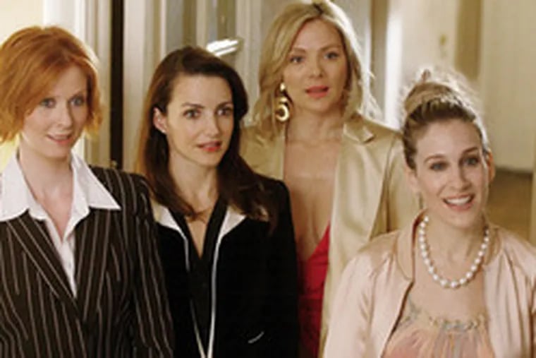 TV&#0039;s &quot;Sex and the City,&quot; from left: Cynthia Nixon, Kristin Davis, Kim Cattrall, Sarah Jessica Parker.