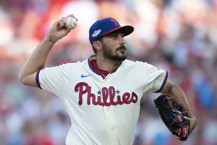 Zach Eflin spent parts of seven seasons with the Phillies.