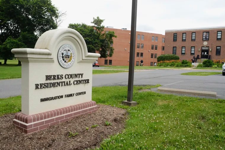 This 2018 photo shows the Berks County detention center, one of three family migrant detention centers in the U.S. The center has been the target of protests by those who say Pennsylvania should have no part in confining children and families.