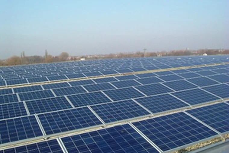 This solar project in Germany was completed by SunTechnics Energy Systems and Epuron.