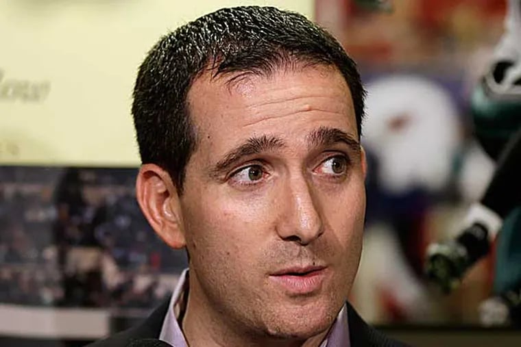 Jeffrey Lurie said that he was holding Howie Roseman accountable for only the 2012 season. (Matt Rourke/AP)