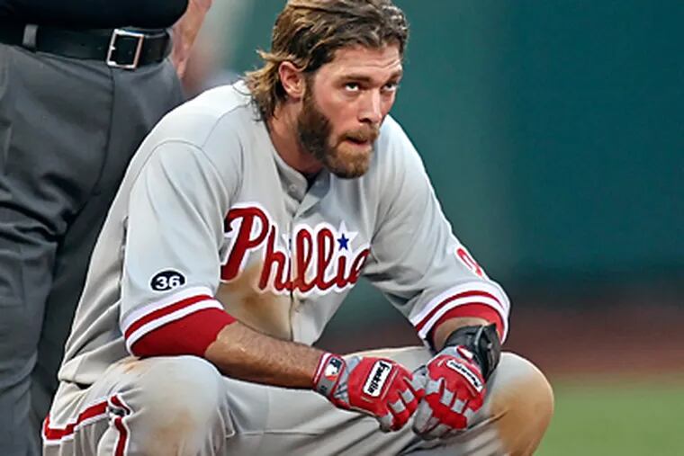 Jayson Werth has been the subject of trade speculation for a few weeks. (Staff Photographer/ Steven M. Falk)