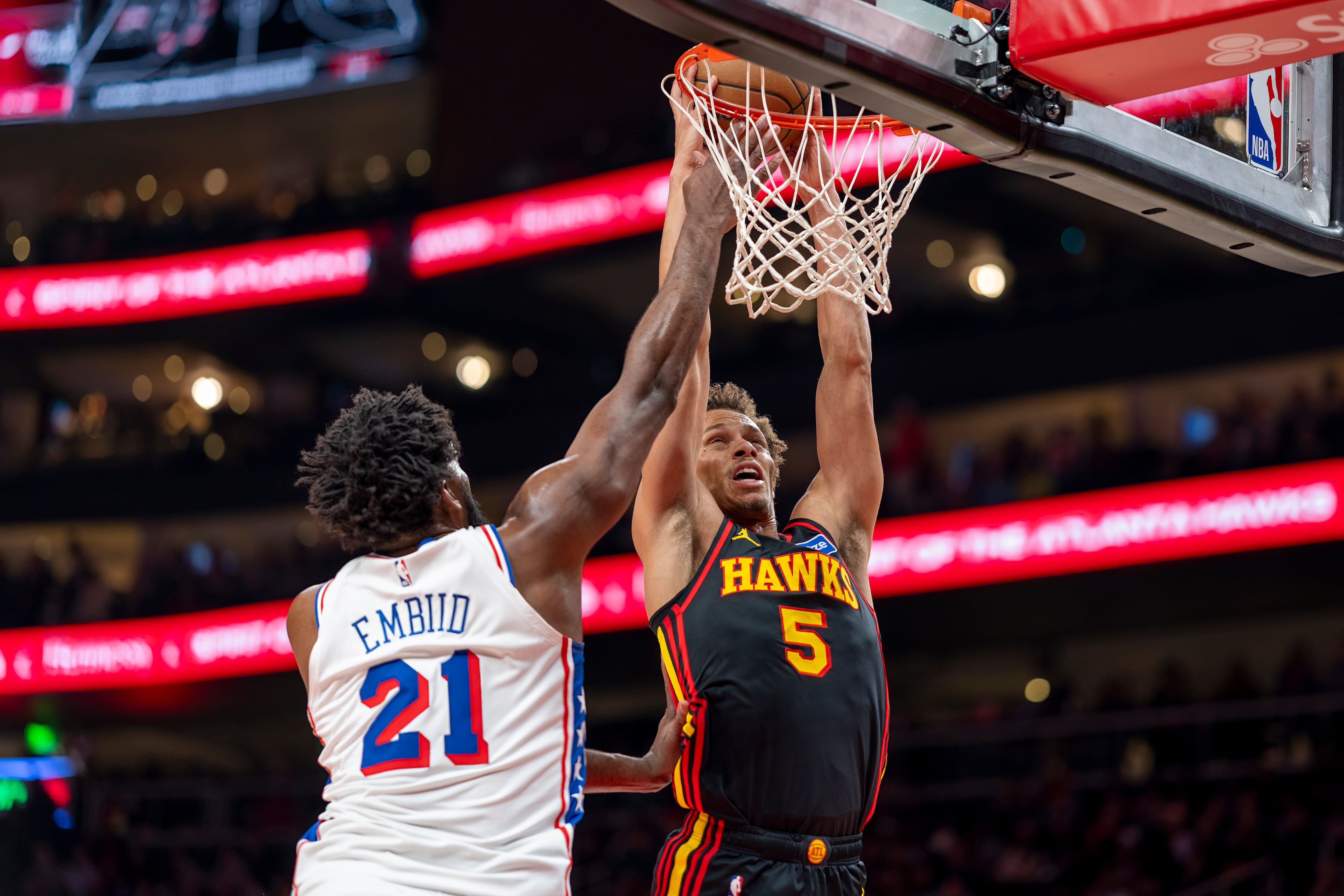 Paul George's best game and more from the Sixers' loss at the Hawks