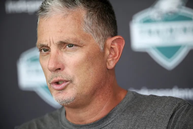Defensive coordinator Jim Schwartz says what happened in Miami is on the Eagles' defense.