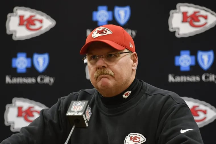 Chiefs head coach Andy Reid, who spent 14 years at the helm with the Eagles, has led the Chiefs to three playoff berths in four seasons.