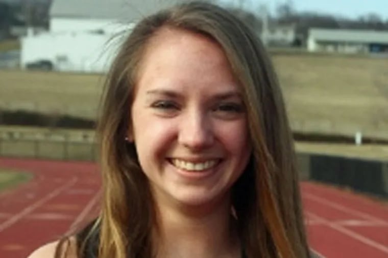 Nicole Gallo, 19, of Clifton Heights, died instantly after being struck from behind by a car while leaving Delaware County Memorial Hospital on Friday with a friend. (Photo: Lebanon Valley College)