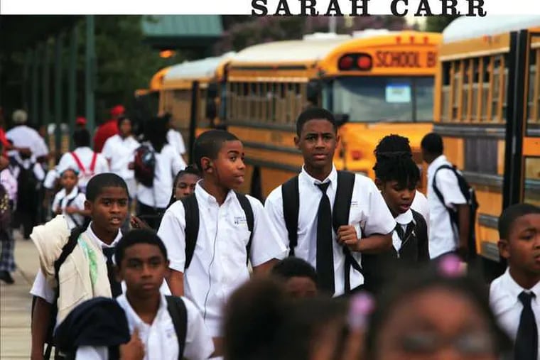 &quot;Hope Against Hope: Three Schools, One City, and the Struggle to Educate America's Children&quot; by Sarah Carr.