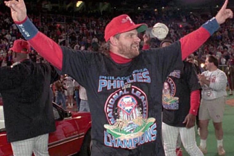 "I'll take [Curt] Schilling in a big game over anyone," former Phillie John Kruk said. (Daily News file photo)