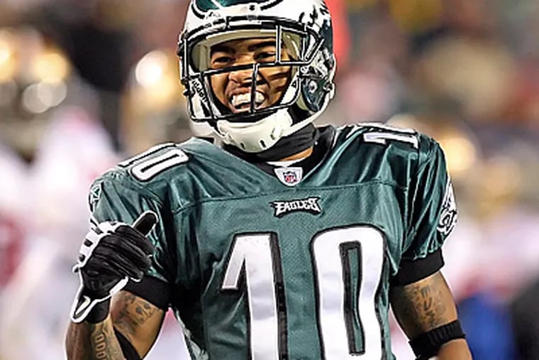 DeSean Jackson faces a maximum 30% salary increase due to the upcoming uncapped year. (Steven M. Falk/Staff Photographer)