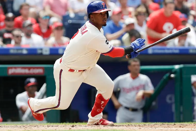 With the Phillies off Monday, Jean Segura may be able to avoid time on the injured list despite his heel injury.
