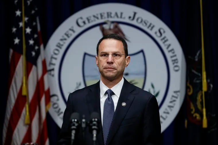 Pennsylvania Attorney General Josh Shapiro says he will sue the Trump administration if it diverts funding appropriated to the Keystone State to the president's border wall.