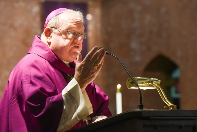 Bishop Dennis J. Sullivan, of the Camden Diocese, will preside over a vigil to pray that victims of clergy sexual abuse will be healed and that the church will atone for its sins.