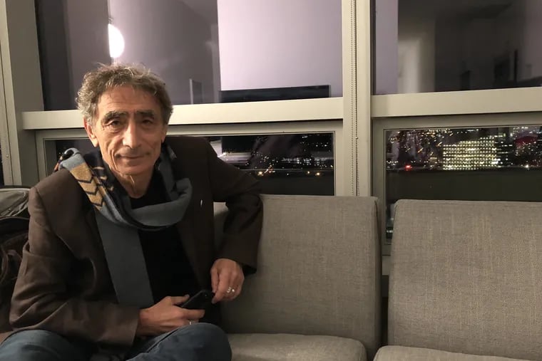 Canadian Hungarian-born physician and bestselling author Gabor Maté in Philadelphia for a symposium on addiction and trauma hosted by Mural Arts, October 29, 2018