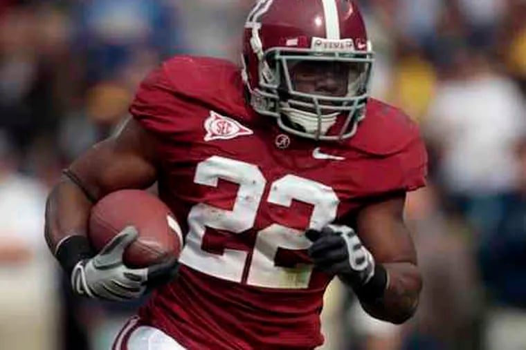 Alabama running back Mark Ingram , who scored three TDs against Florida, rushed for 1,542 yards - a school record.