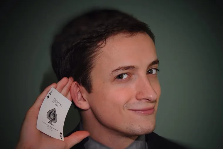 Daniel Roy, Penn graduate, is a professional magician.