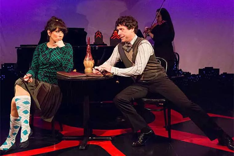 Lyn Philistine, Christopher Sutton in &quot;I Love You, You're Perfect, Now Change.&quot; (Mark Garvin)