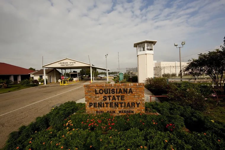 Entrance to the Louisiana State Penitentiary, where an inmate got an unapproved naltrexone implant to manage his opioid addiction.