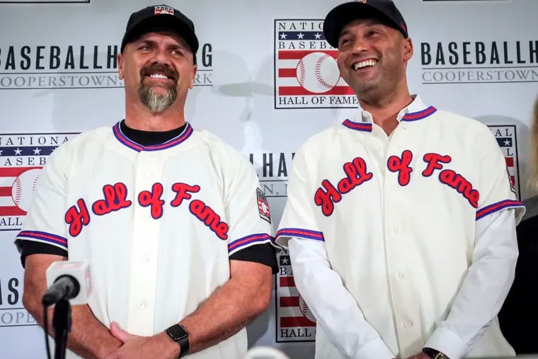 The Baseball Hall of Fame canceled this year's induction ceremony on July 26 due to the coronavirus pandemic. The 2020 class, which includes Derek Jeter and Larry Walker, will now enter the Hall next summer alongside the 2021 class.