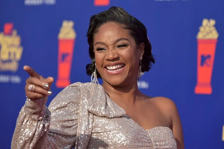 In this June 15, 2019, file photo, Tiffany Haddish arrives at the MTV Movie and TV Awards at the Barker Hangar in Santa Monica, Calif. As a comedian, Haddish sometimes says the darndest things. Now, she's getting kids to do it, too. Haddish is host and executive producer of ABC's "Kids Say the Darndest Things," the latest revival of Art Linkletter's comical interactions with children.
