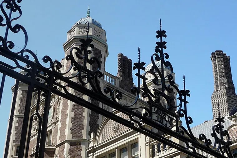 Quadrangle gate at University of Pennsylvania.