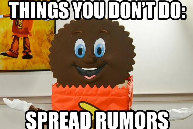 Reese’s is having fun with the rumor.