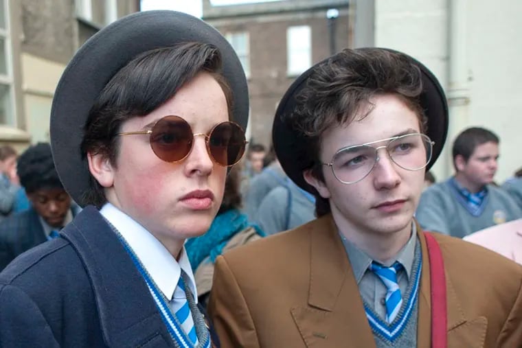 Don't you want me?: Ferdia Walsh-Peelo (left) and Mark McKenna in "Sing Street."