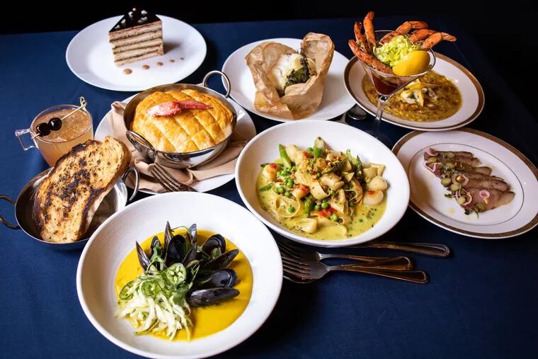 The Feast of the Seven Fishes, available for takeout, from the Olde Bar.