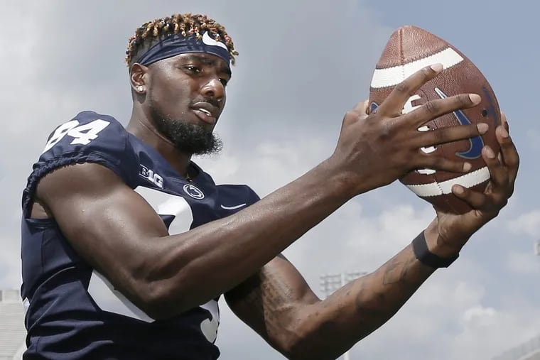 Juwan Johnson, a Glassboro product, will likely be Trace McSorley's favorite target this fall.