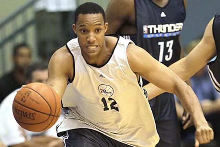 Evan Turner has not gotten off to the best of starts in the NBA Summer League. (John Raoux/AP Photo)