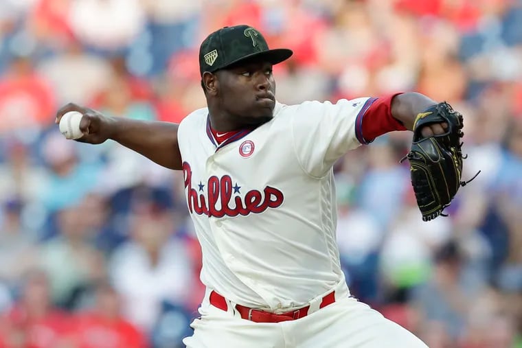 Hector Neris has recorded a save in all but one of his opportunities this season.