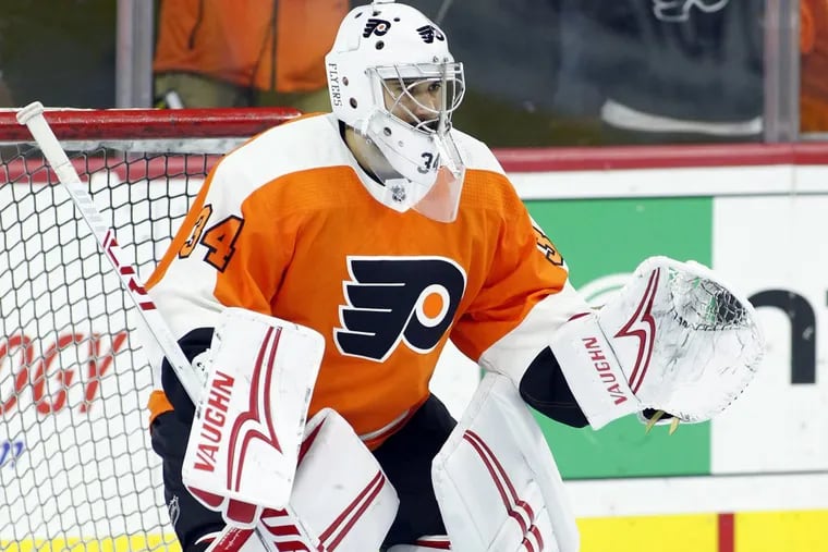 Goalie Petr Mrazek is expected to make his Flyers debut Thursday and face Columbus’ Sergei Bobrovsky at the Wells Fargo Center.