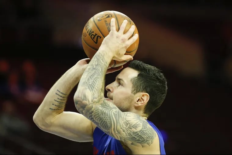 Sixers guard JJ Redick says the trade deadline is not on his mind at all.