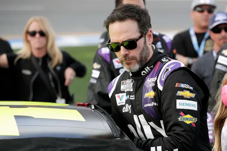 Jimmie Johnson tested positive for COVID-19, becoming NASCAR's first coronavirus case among its drivers.