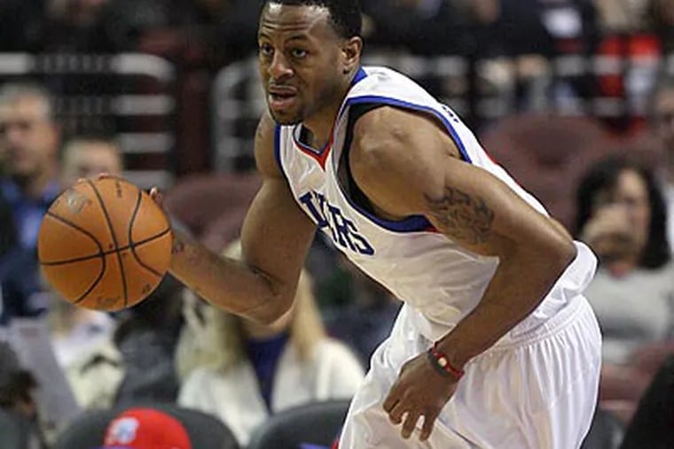 The health of Andre Iguodala could be a deciding factor in the Sixers' success against the Heat. (Yong Kim/Staff file photo)