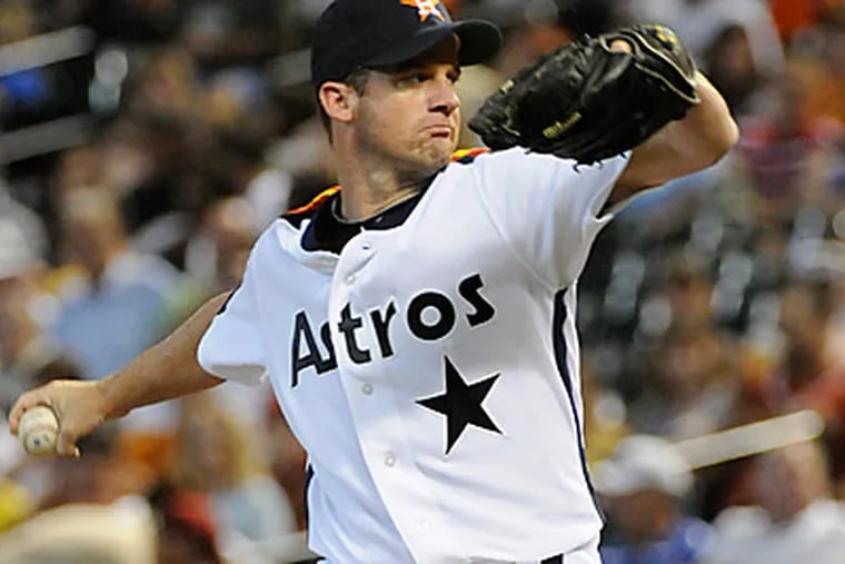 The Phillies have acquired Roy Oswalt from the Astros for J.A. Happ and two minor league prospects. (AP Photo/Pat Sullivan)