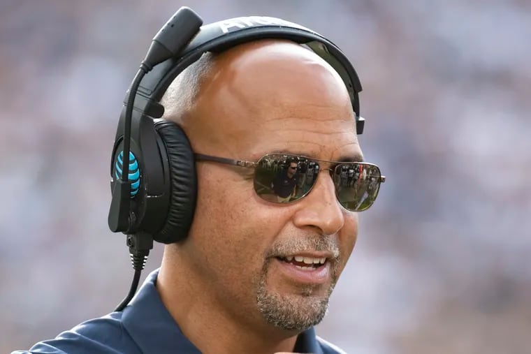 Penn State head coach James Franklin has social media buzzing after dropping news of a potential new recruit.