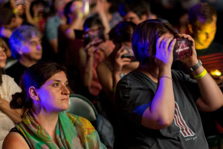 Composer Paola Prestini's &quot;Hubble Cantata&quot; at Prospect Park in Brooklyn this month included a 360-degree virtual-reality presentation of outer-space images enabled by an app called Fistful of Stars and a vision-refracting headset.