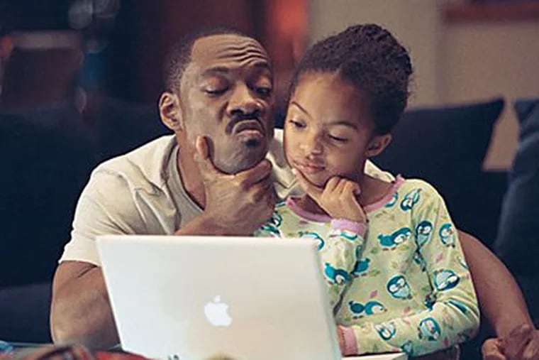 Eddie Murphy and Yara Shahidi play a workaholic, buttoned-down father
and his 6-year-old daughter in “Imagine That.”