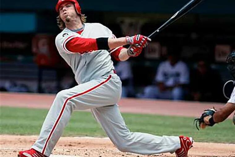 Jayson Werth sat out on Tuesday, presumably because has been struggling at the plate. (Wilfredo Lee/AP file photo)