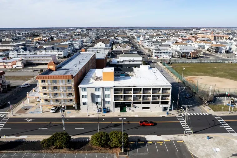 Why are so many motels up for sale in Wildwood?